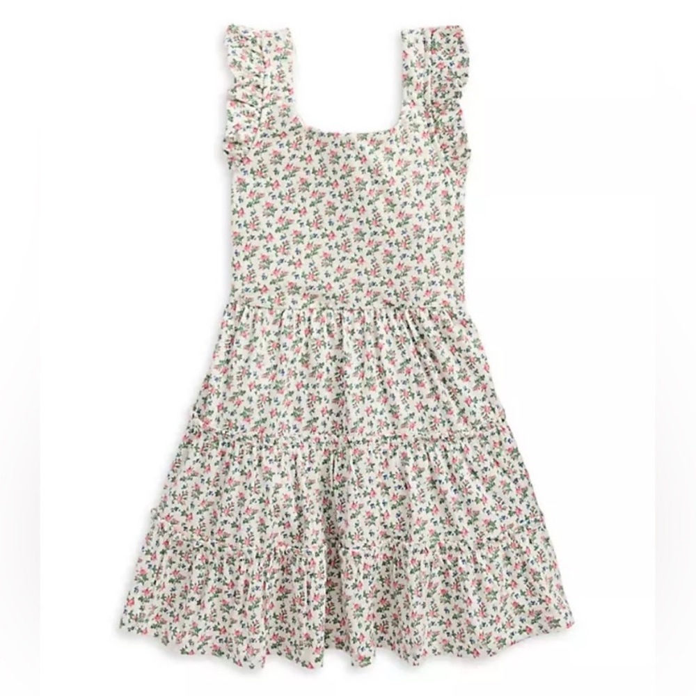 Polo Ralph Lauren Floral Ruffle Dress Girls Size 3